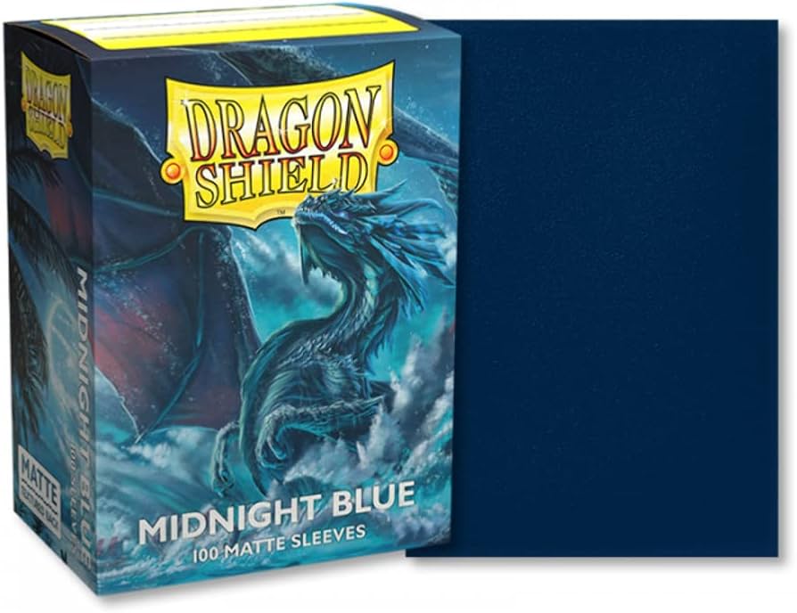 Dragon Shield 100ct Standard Size Midnight Blue Matte
