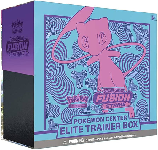 Pokemon Fusion Strike ETB Pokemon Center Exclusive  (W)