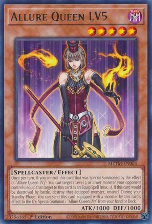 Allure Queen LV5 (MZTM-EN064) - Maze of the Master 1st Edition