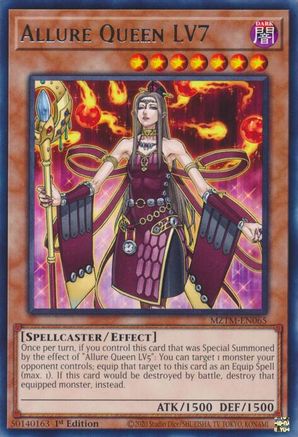 Allure Queen LV7 - MZTM-EN065 - Maze of the Master 1st Edition