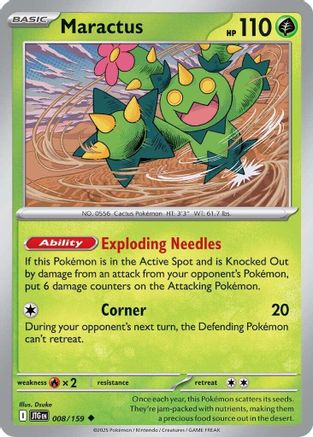 Maractus - 008/159 8 - SV09 Journey Together Reverse Holofoil