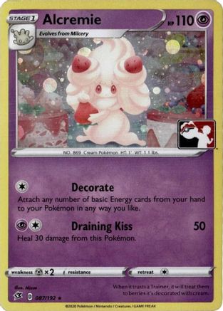 Alcremie (League Promo) - 087/192 - League & Championship Cards Holofoil