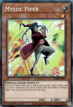 Mystic Piper (PCR) (RA04-EN005) - Quarter Century Stampede 1st Edition
