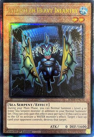 Atlantean Heavy Infantry (PCR) (RA04-EN010) - Quarter Century Stampede 1st Edition