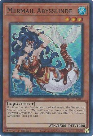 Mermail Abysslinde (RA04-EN011) - Quarter Century Stampede 1st Edition