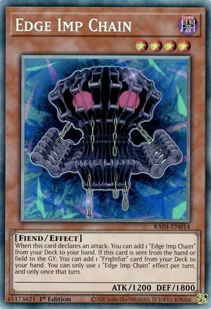 Edge Imp Chain (PCR) (RA04-EN014) - Quarter Century Stampede 1st Edition