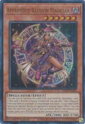 Apprentice Illusion Magician (UR) (RA04-EN023) - Quarter Century Stampede 1st Edition