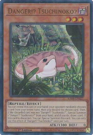 Danger!? Tsuchinoko? (UR) (RA04-EN027) - Quarter Century Stampede 1st Edition