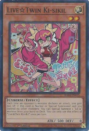 LiveTwin Ki-sikil (RA04-EN035) - Quarter Century Stampede 1st Edition