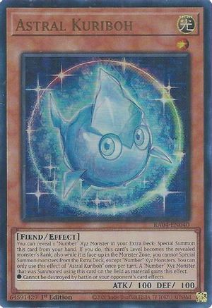 Astral Kuriboh (UR) (RA04-EN040) - Quarter Century Stampede 1st Edition