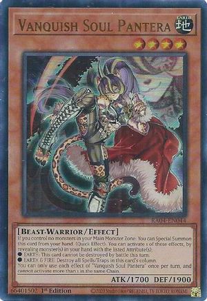 Vanquish Soul Pantera (UR) (RA04-EN044) - Quarter Century Stampede 1st Edition