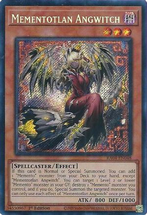 Mementotlan Angwitch (Secret Rare) (RA04-EN048) - Quarter Century Stampede 1st Edition