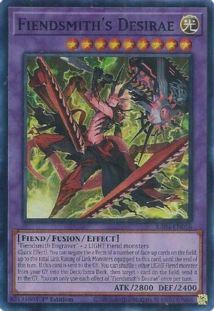 Fiendsmith's Desirae (RA04-EN056) - Quarter Century Stampede 1st Edition