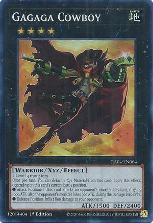 Gagaga Cowboy (RA04-EN064) - Quarter Century Stampede 1st Edition