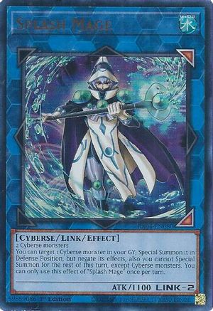 Splash Mage (UR) (RA04-EN080) - Quarter Century Stampede 1st Edition