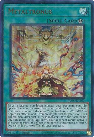 Metaltronus (UR) (RA04-EN100) - Quarter Century Stampede 1st Edition