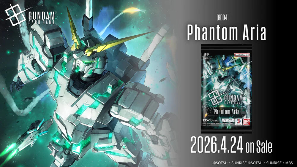 PRE ORDER APR 2026] GUNDAM GD04 Phantom Aria Booster Box – Sunny Hobbies