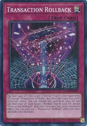 Transaction Rollback (RA04-EN105) - Quarter Century Stampede 1st Edition