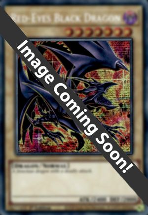Red-Eyes Black Dragon (8th Art) (Quarter Century Secret Rare) (RA04-EN109) - Quarter Century Stampede 1st Edition