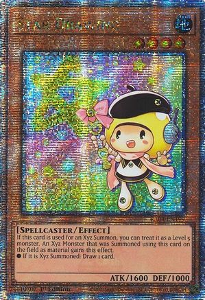 Star Drawing (Quarter Century Secret Rare) (RA04-EN199) - Quarter Century Stampede