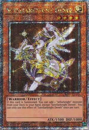 Satellarknight Deneb (Quarter Century Secret Rare) (RA04-EN227) - Quarter Century Stampede