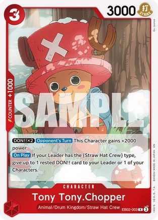 Tony Tony.Chopper (EB02-003) - Extra Booster: Anime 25th Collection