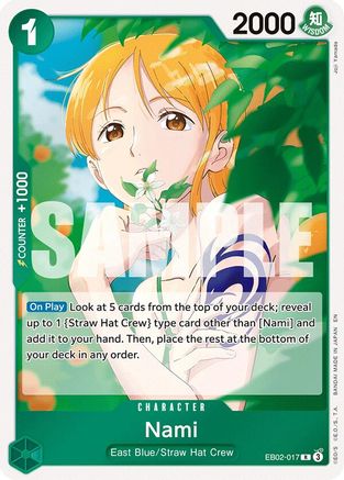 Nami (EB02-017) - Extra Booster: Anime 25th Collection