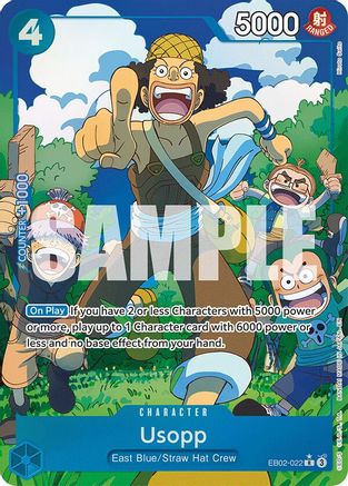 Usopp (Alternate Art) (EB02-022) - Extra Booster: Anime 25th Collection