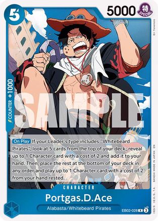 Portgas.D.Ace (EB02-028) - Extra Booster: Anime 25th Collection