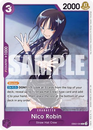 Nico Robin (EB02-036) - Extra Booster: Anime 25th Collection