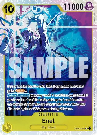Enel (EB02-052) - Extra Booster: Anime 25th Collection