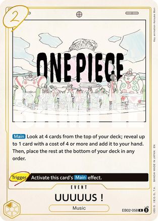 UUUUUS! (EB02-058) - Extra Booster: Anime 25th Collection