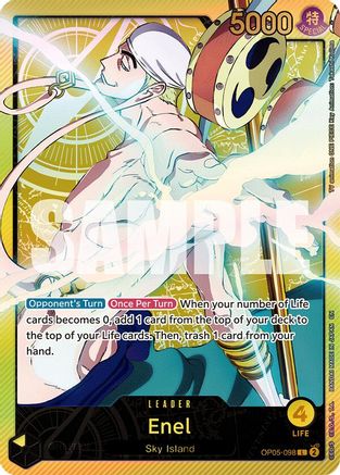 Enel (SPR) (OP05-098) - Extra Booster: Anime 25th Collection