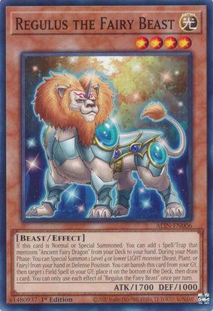 Regulus the Fairy Beast (ALIN-EN006) - Alliance Insight