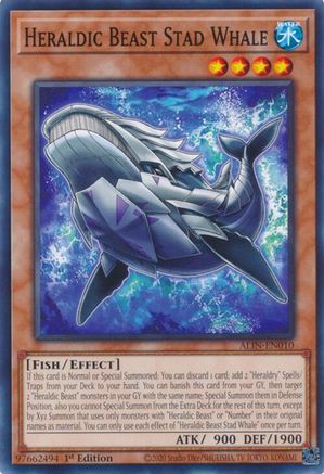 Heraldic Beast Stad Whale (ALIN-EN010) - Alliance Insight