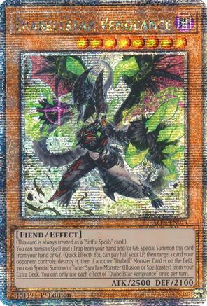 Diabellstar Vengeance (Quarter Century Secret Rare) (ALIN-EN011) - Alliance Insight