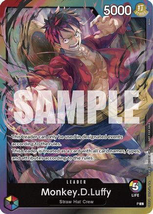 Monkey.D.Luffy NON FOIL (2024 Sealed Battle) (P) - One Piece Promotion Cards