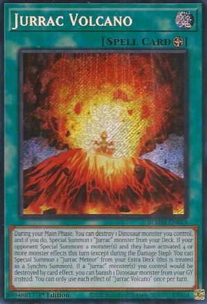 Jurrac Volcano (BLMM-EN019) - Battles of Legend: Monster Mayhem 1st Edition