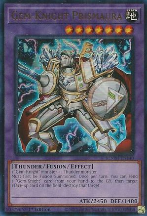 Gem-Knight Prismaura (BLMM-EN140) - Battles of Legend: Monster Mayhem 1st Edition
