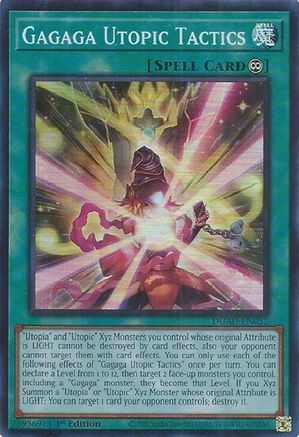 Gagaga Utopic Tactics (DUAD-EN052) - Duelist's Advance 1st Edition
