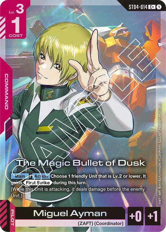 The Magic Bullet of Dusk (C+) - Starter Deck 04: SEED Strike (ST04)