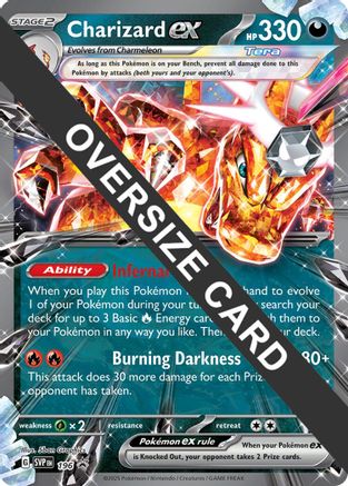 Charizard ex -196 196 - Jumbo Cards