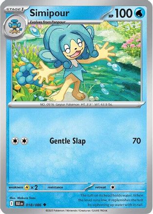 Simipour 18 - SV Black Bolt Reverse Holofoil