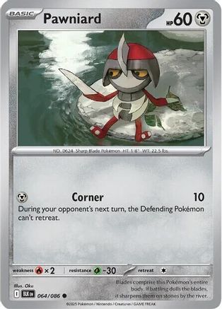 Pawniard 64 - SV Black Bolt Reverse Holofoil