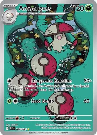 Amoonguss - 096/086 - SV Black Bolt Holofoil