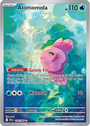 Alomomola - 108/086 - SV Black Bolt Holofoil