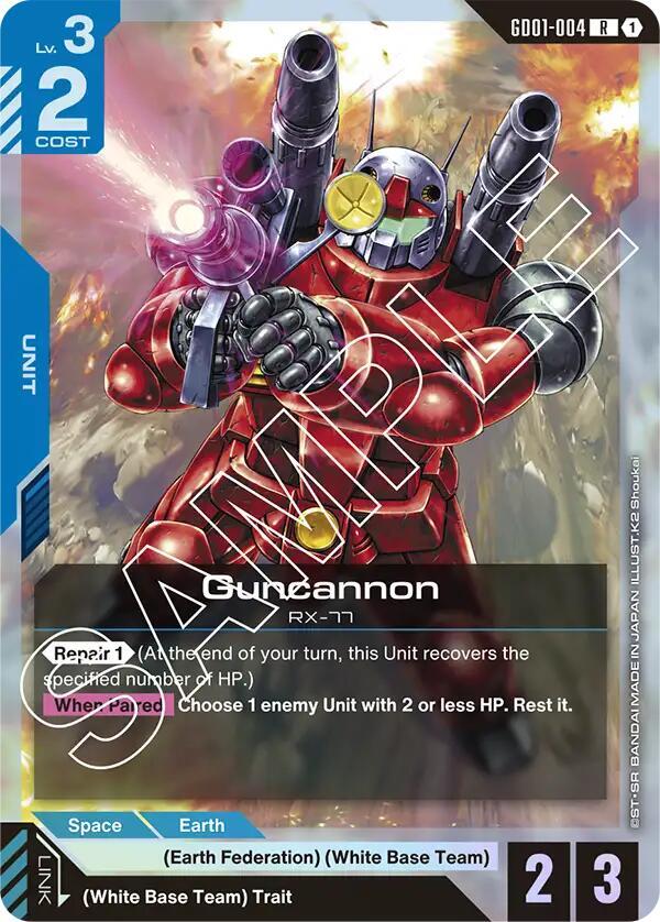 Guncannon - Newtype Rising (GD01)