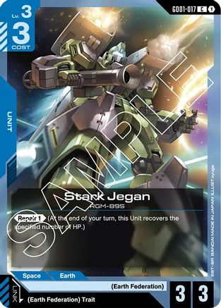 Stark Jegan - GD01-017 - Newtype Rising
