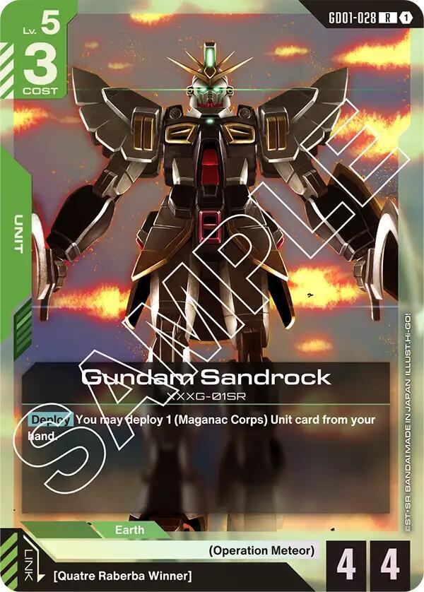 Gundam Sandrock - Newtype Rising (GD01)