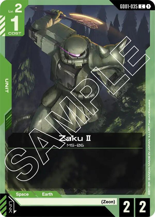 Zaku II - Newtype Rising (GD01)